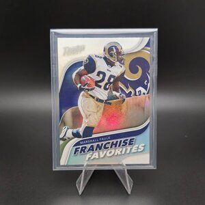 2023 Panini Prestige "Franchise Favorites" Marshall Faulk #FF-10 St. Louis Rams